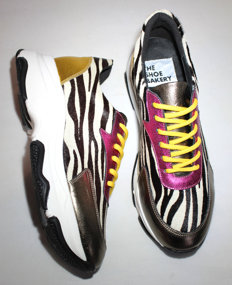 Poppy Sneaker - Zebra