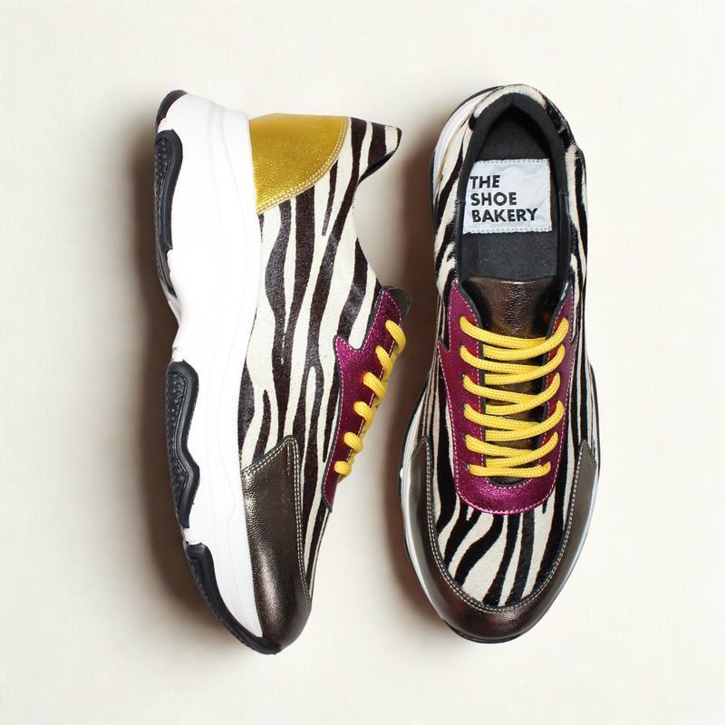 Poppy Sneaker - Zebra