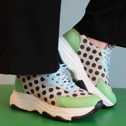 Poppy Sneaker - Polka Dot