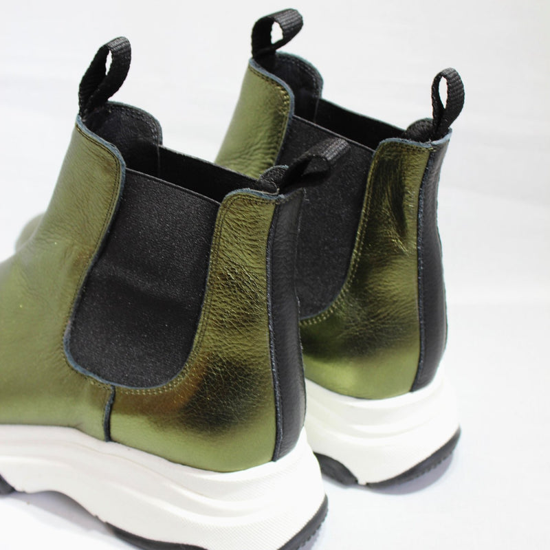 Poppy Chelsea Boot - Green
