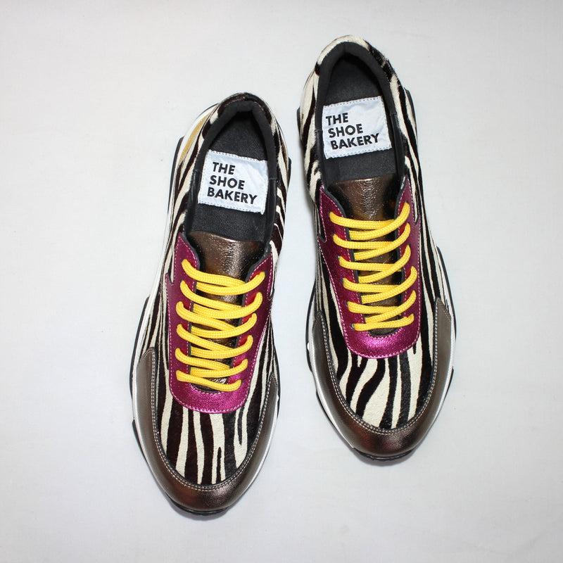 Poppy Sneaker - Zebra