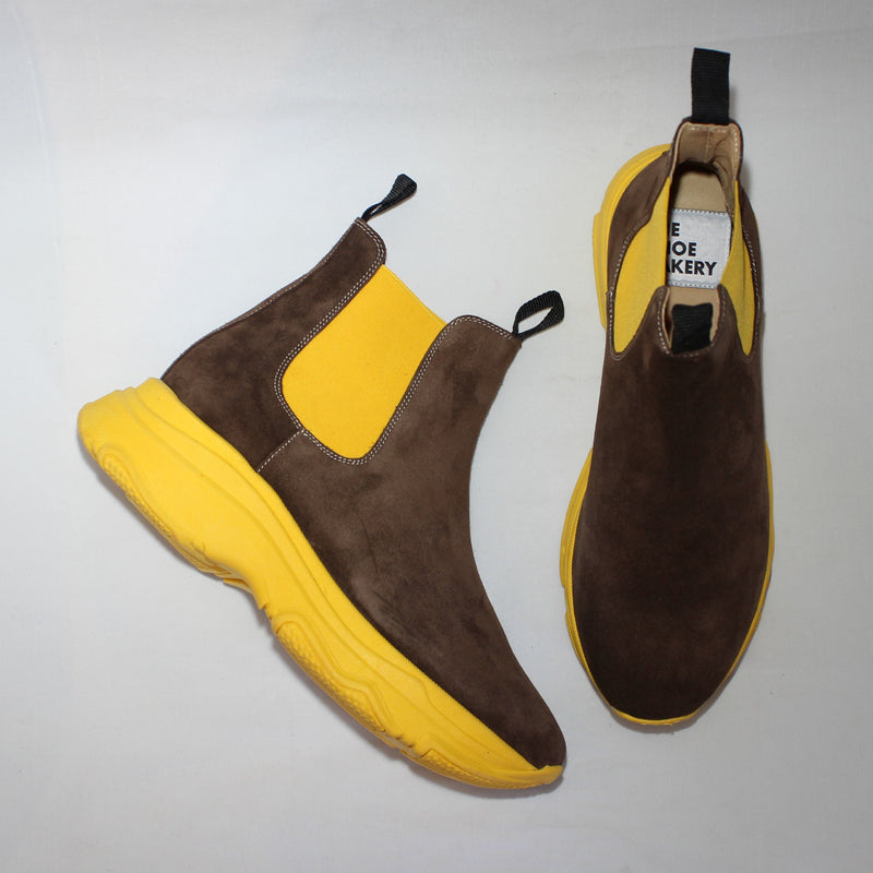 Poppy Boot - Brun Mocka