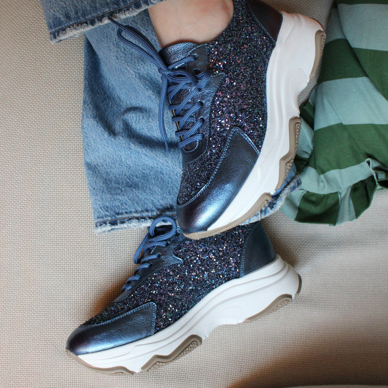 Poppy Sneaker - Galaxy Blue