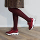 Poppy Sneaker - Röd Glitter