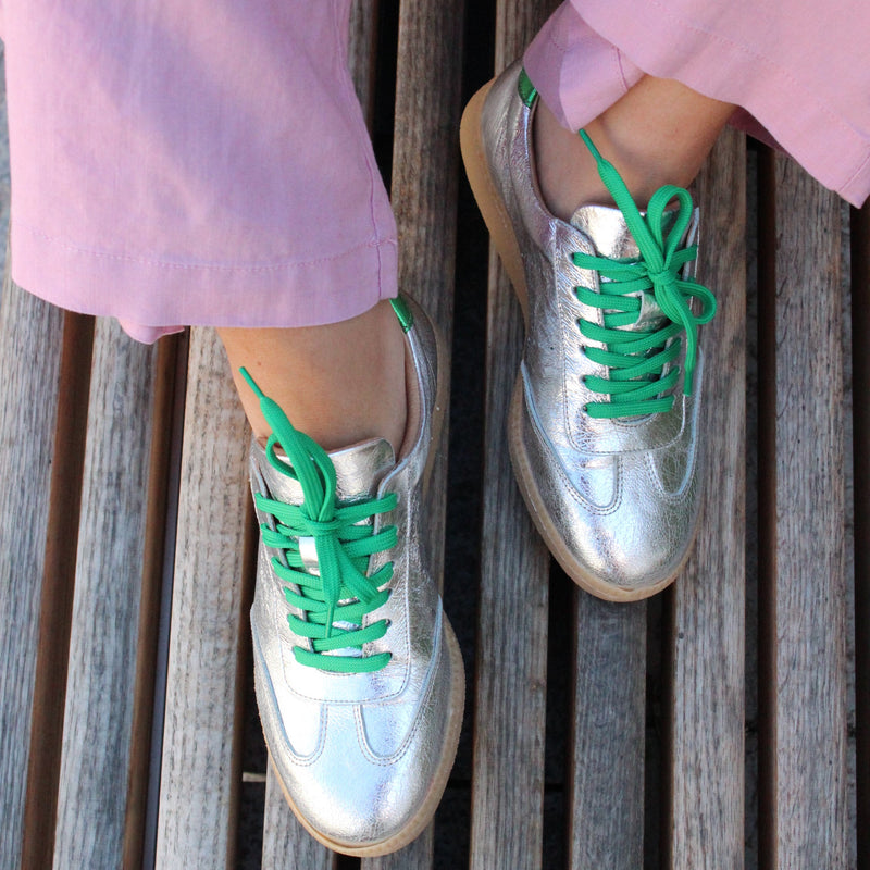 Pansy Sneaker - Silver