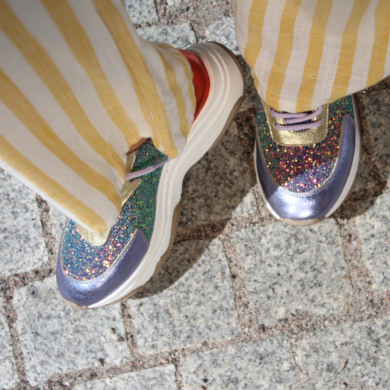 Poppy Sneaker - Stardust Glitter