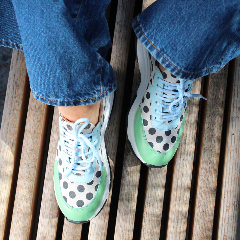 Poppy Sneaker - Polka Dot