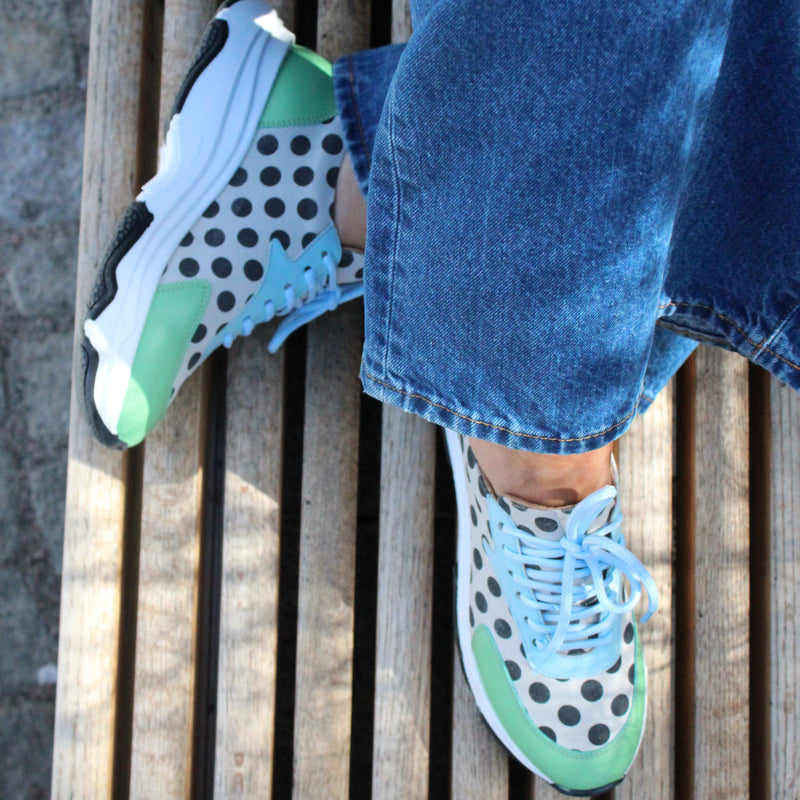 Poppy Sneaker - Polka Dot