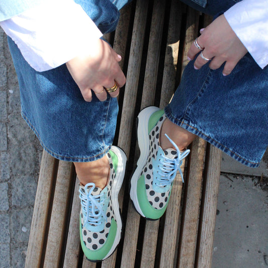 Poppy Sneaker - Polka Dot