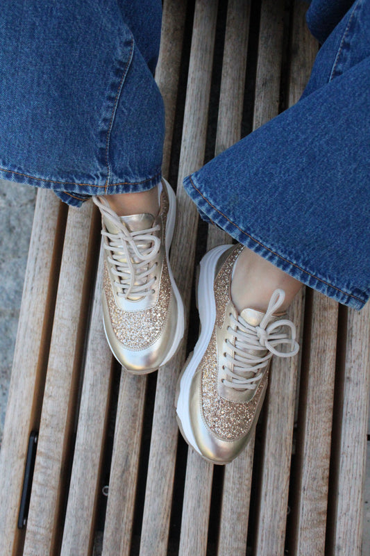 Pre-Order Poppy Sneaker Champagne