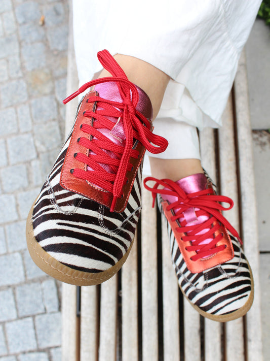 Pansy Sneaker - Zebra