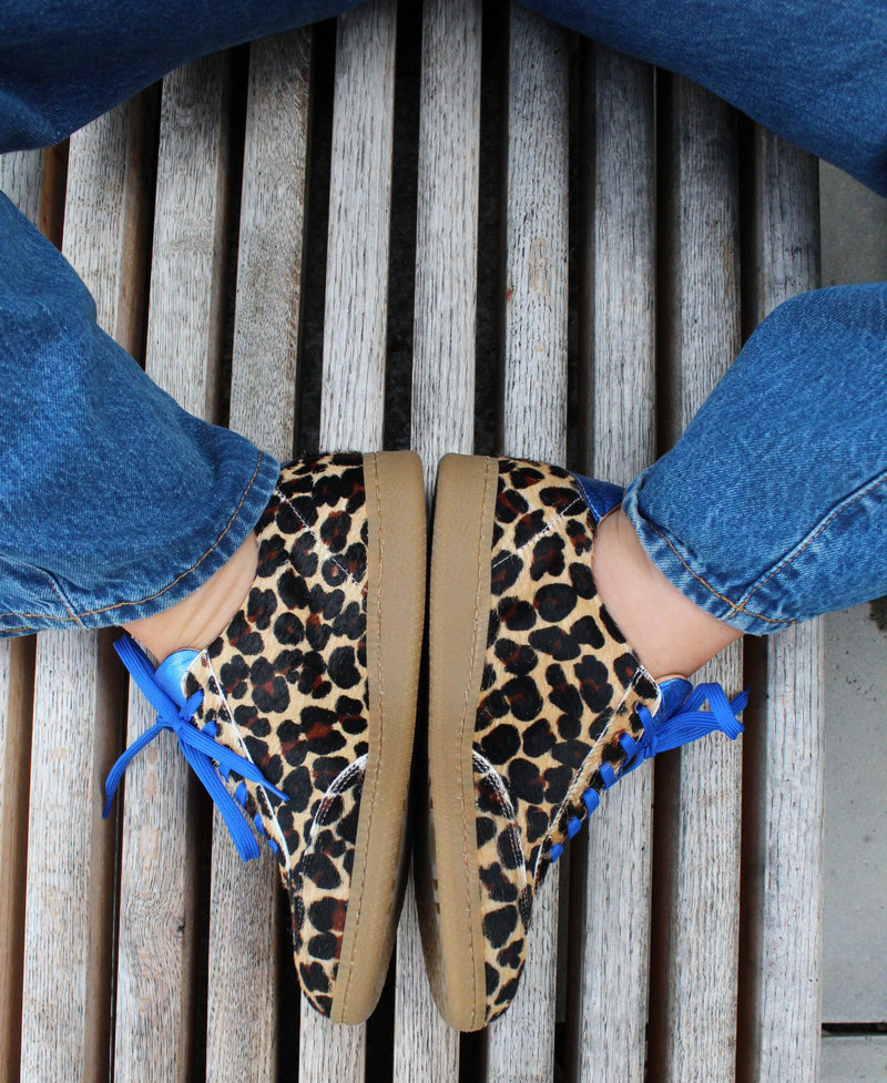 Pansy Sneaker - Leo/ Blue