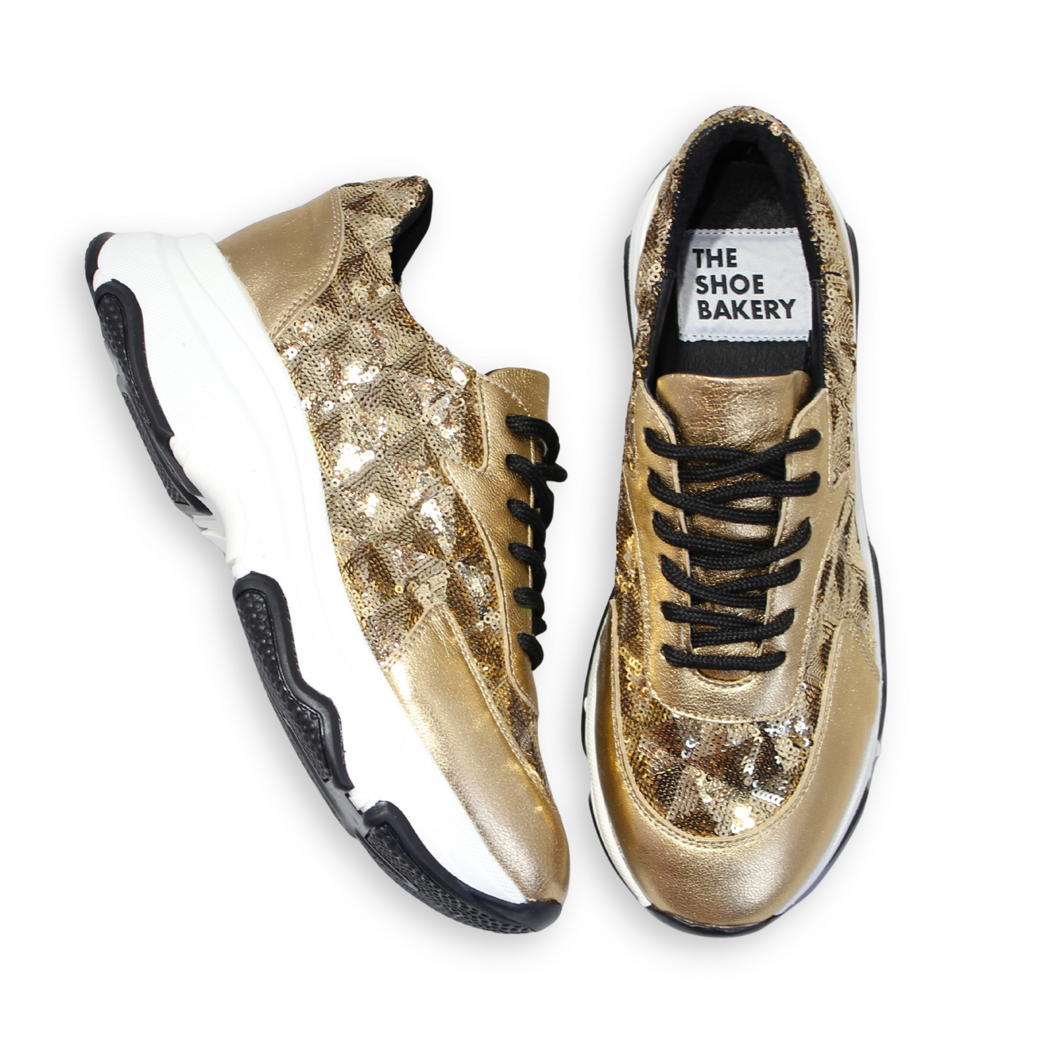 Poppy Sneaker - Guld Glitter