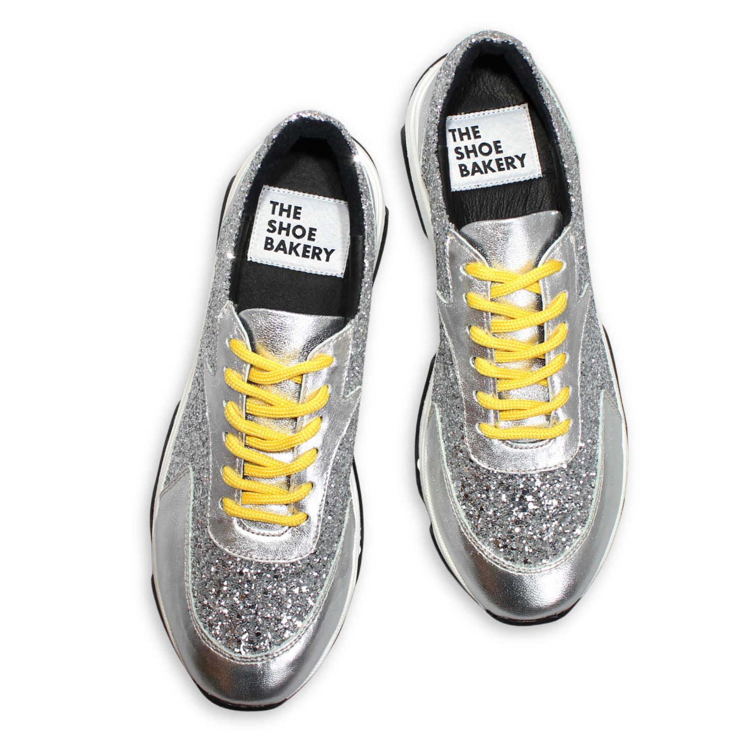 Poppy Sneaker - Silver Glitter
