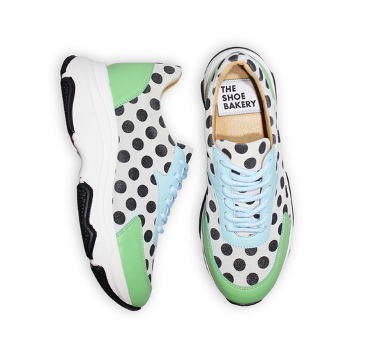 Poppy Sneaker - Polka Dot
