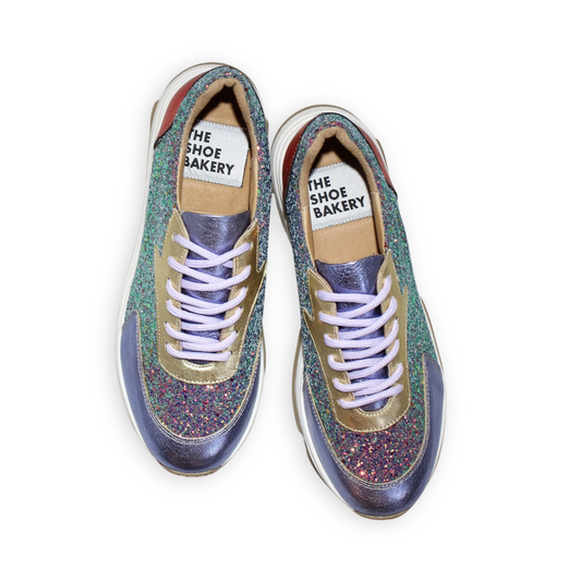 Poppy Sneaker - Stardust Glitter