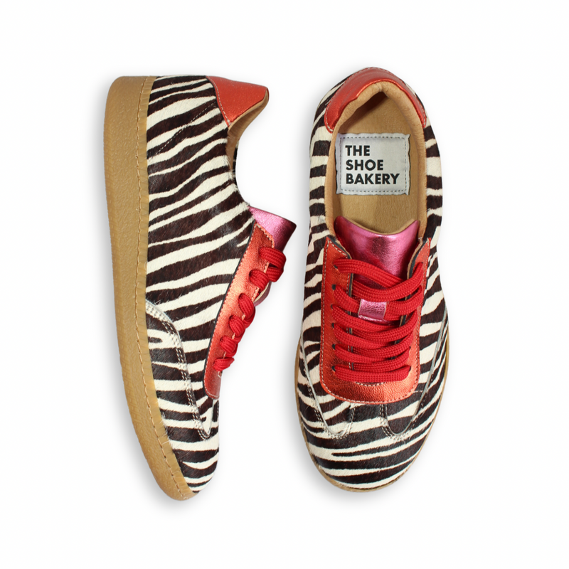 Pansy Sneaker - Zebra